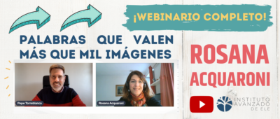 Webinario gratuito | Palabras que valen más que mil imágenes: la poesía como recurso didáctico y comunicativo para la enseñanza de lenguas