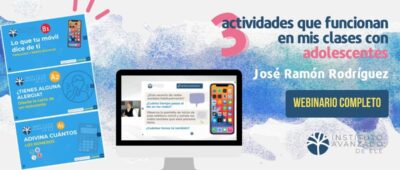 Webinario gratuito | 3 actividades que funcionan en mis clases con adolescentes